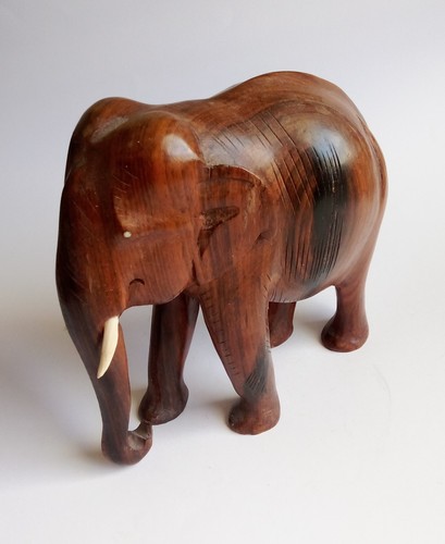 Elefant skulptur holz - elefant,
