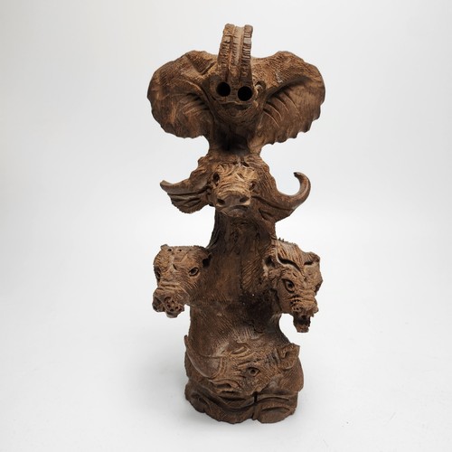 Afrika holzfigur botswana - holzfigur,