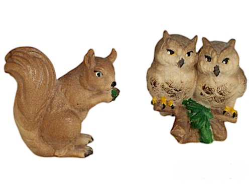 Holz tierfiguren color - holz,