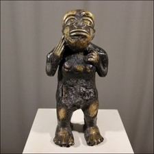 24324) Bronze Affen-Figur Bulu