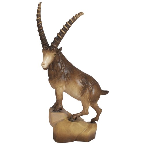 Holz tier figur steinbock - holz,