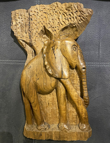 Massives elefanten relief 45 - massives, (45