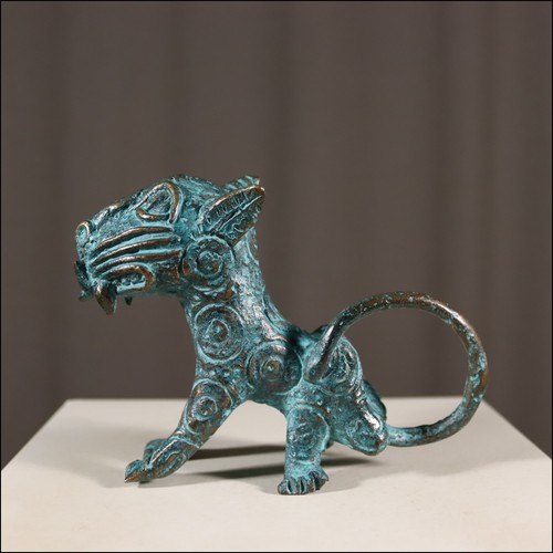 68862 kleiner bronze leopard - 68862),