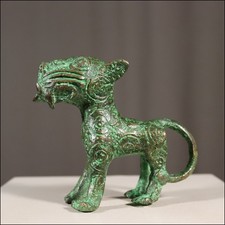 67887) Kleiner Bronze Leopard