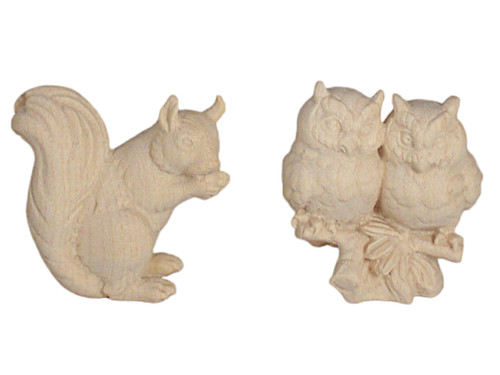 Holz tierfiguren natur - 2,
