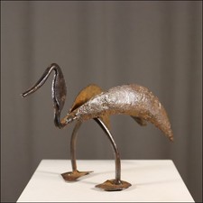 69273) Eisen Vogel-Figur aus