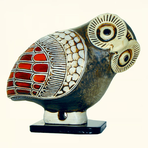 Art grec eule ein gefäß - eule,,