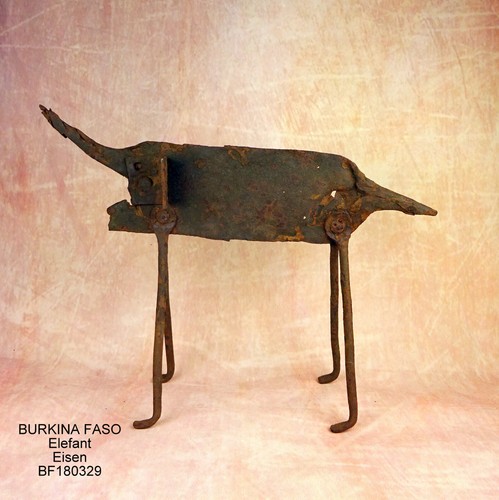 Burkina faso elefant eisen - burkina,