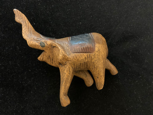 Alter elefant natur holz bunt - holz,