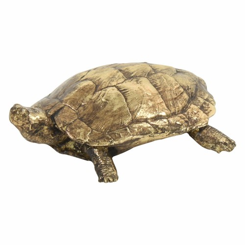 Schildkröte gold polyresin - gold,