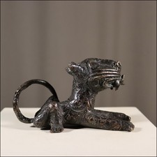 68985) Kleiner Bronze Leopard