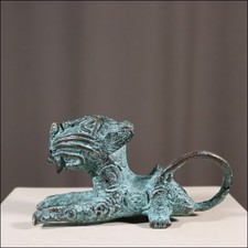 68973) Kleiner Bronze Leopard