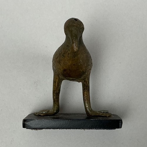 Fon bronze vogel - bronze, figur