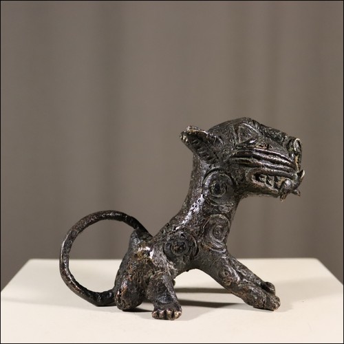 68981 kleiner bronze - bronze, leopard