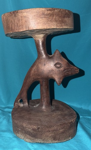 Afrikanischer holz hocker - afrikanischer, holz-hocker